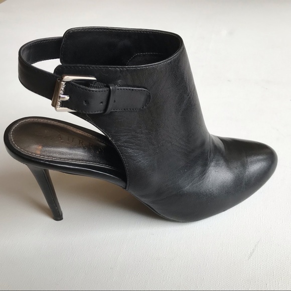 Ralph Lauren Leather Booties/Heels - Picture 3 of 8